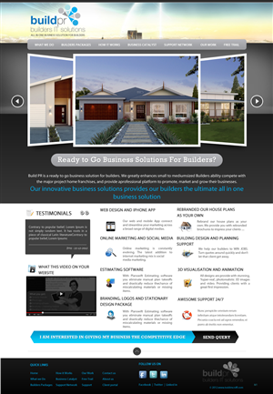 Web Design by pb for this project | Design: #1222709