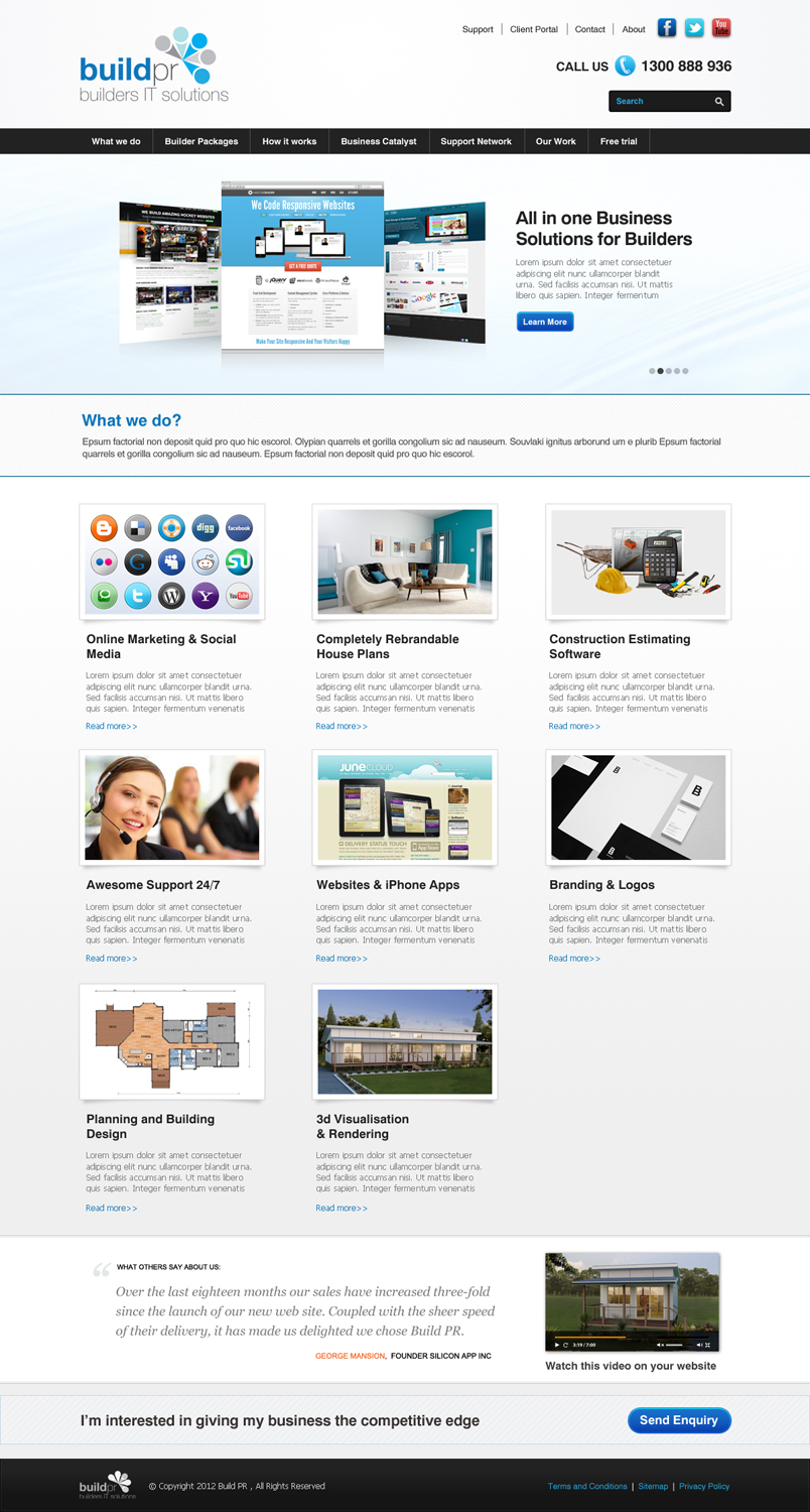 Web Design by OM for this project | Design #1218020