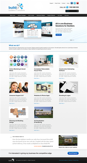 Web Design by OM for this project | Design: #1218020