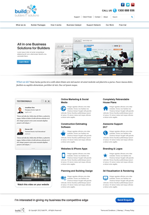 Web Design by OM for this project | Design: #1218022