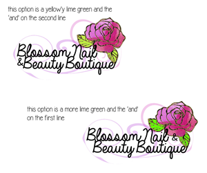 Logo Design by Quirky for Blossom Nail & Beauty Boutique  | Design: #4285826