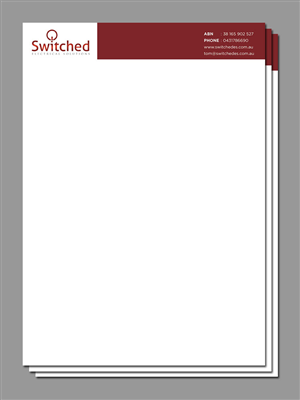 Letterhead Design by mcky//design