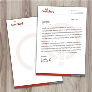 Letterhead Design by Nelsur for this project | Design: #4286381