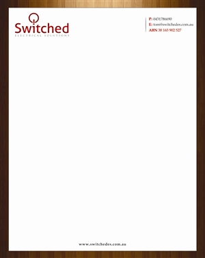Letterhead Design by harmi_199 for this project | Design: #4291685