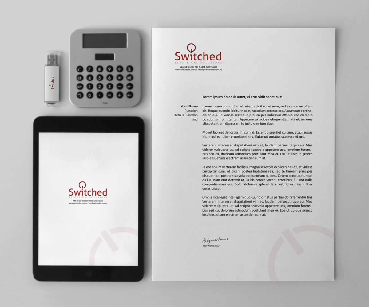 Letterhead Design by Creative Youngers for this project | Design #4290343