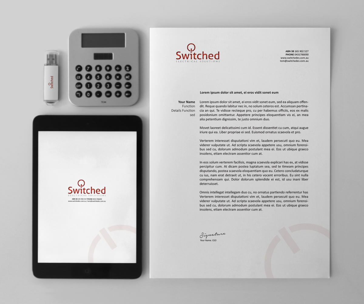 Letterhead Design by Creative Youngers for this project | Design #4290347