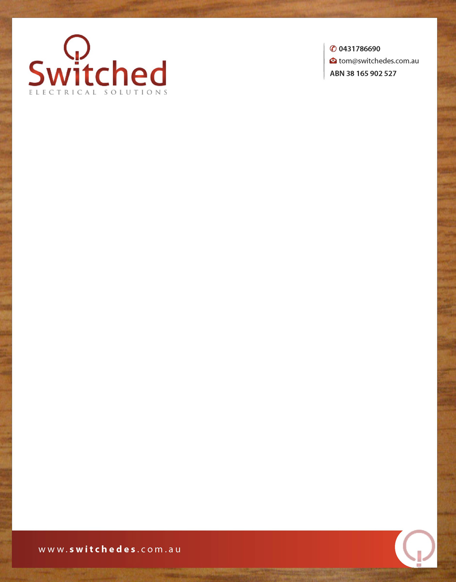 Letterhead Design by Joy16589 for this project | Design #4291315