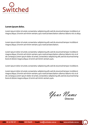 Letterhead Design by Parul for this project | Design: #4293648