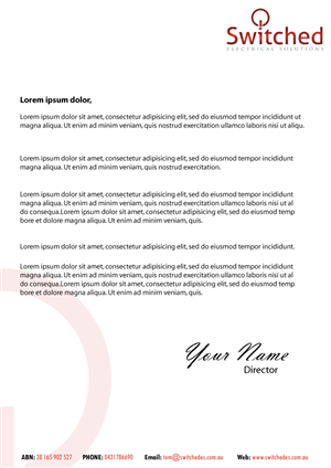 Letterhead Design by Parul for this project | Design: #4293656