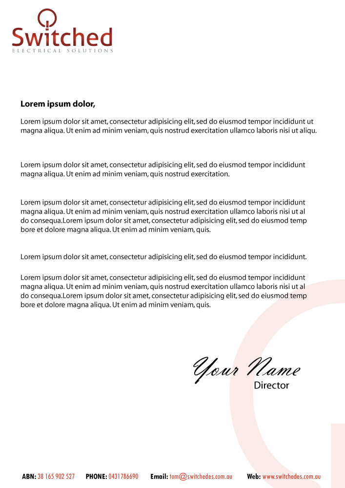 Diseño de Membrete por Parul para este proyecto | Diseño #4293660