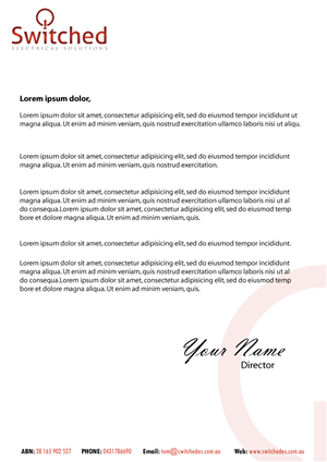Letterhead Design by Parul for this project | Design: #4293660