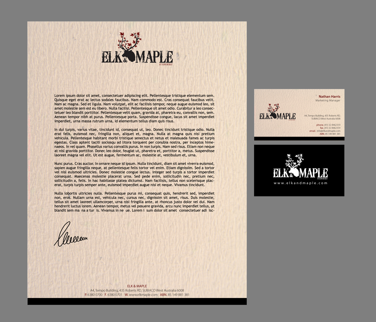 Schreibwaren-Design von Nila für dieses Projekt | Design #281100