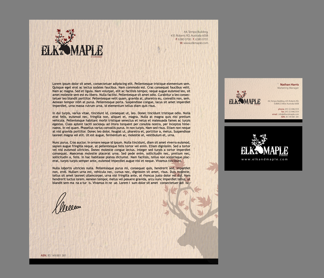 Schreibwaren-Design von Nila für dieses Projekt | Design #281116