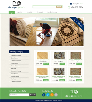Web Design by webxvision for Design Options LLC | Design: #4296120