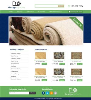 Web Design by webxvision for Design Options LLC | Design: #4296925