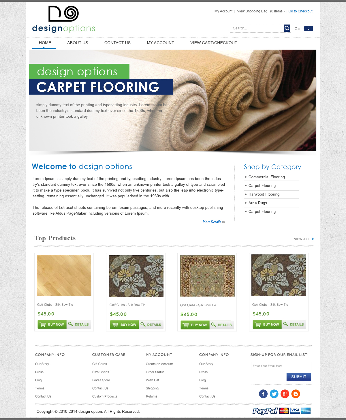 Web Design by webxvision for Design Options LLC | Design #4296941