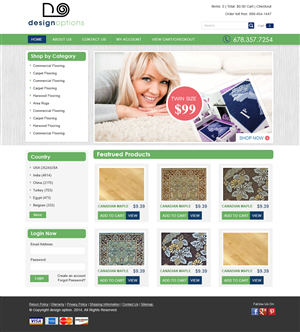Web Design by webxvision for Design Options LLC | Design: #4303242