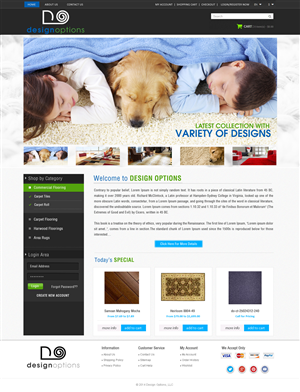 Web Design by webxvision for Design Options LLC | Design: #4309965