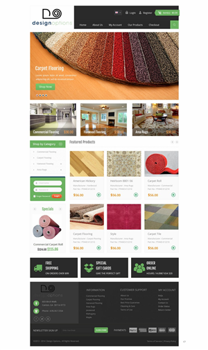 Web Design by pb for Design Options LLC | Design: #4282647
