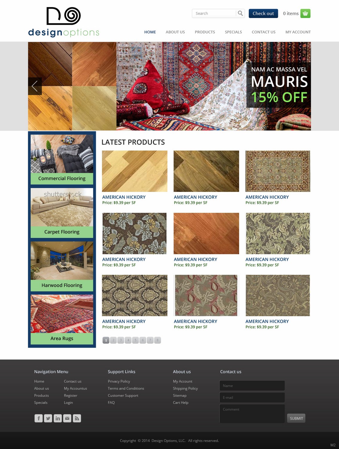 Web Design by pb for Design Options LLC | Design #4282650