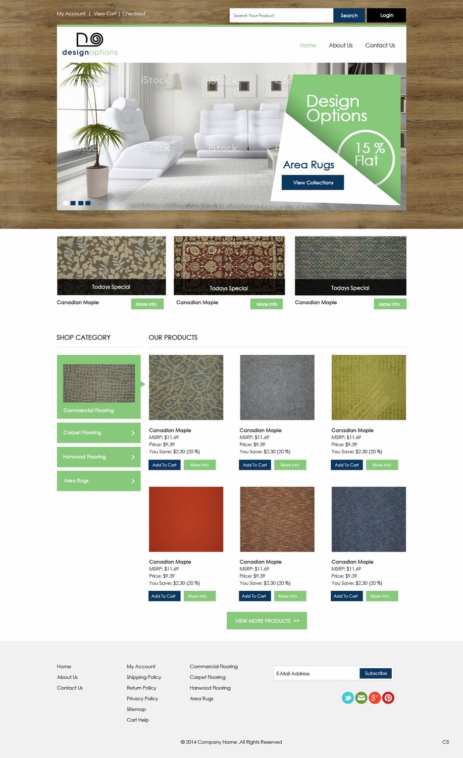 Web Design by pb for Design Options LLC | Design #4288480