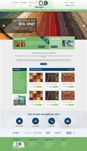 Web Design by Behriatech for Design Options LLC | Design: #4290829