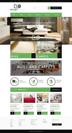 Web Design by Behriatech for Design Options LLC | Design: #4296998