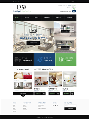 Web Design by Behriatech for Design Options LLC | Design: #4297016