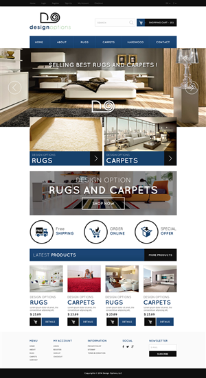 Design Options needs a website | Web-Design von Behriatech