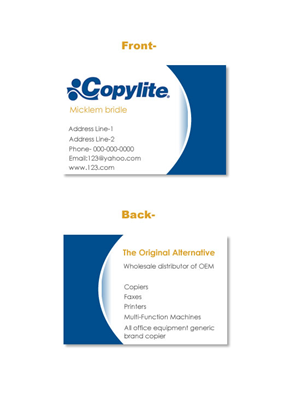 Stationery Design by Mahe Bhag for Copylite Products | Design: #186041