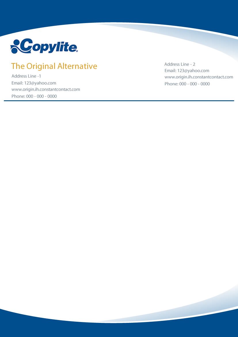 Stationery Design by Mahe Bhag for Copylite Products | Design #186044