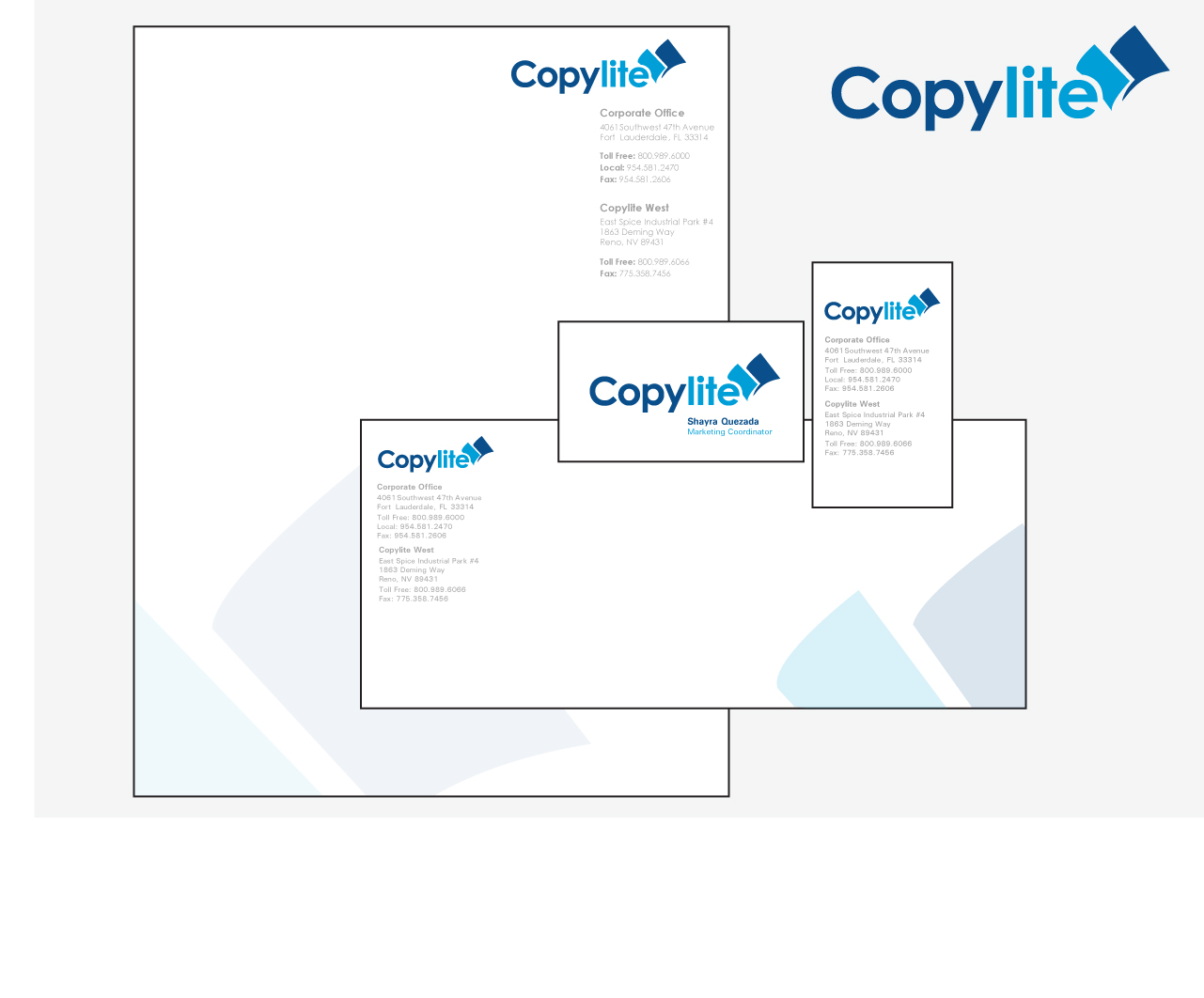 Stationery Design by DibbDesign for Copylite Products | Design #186689