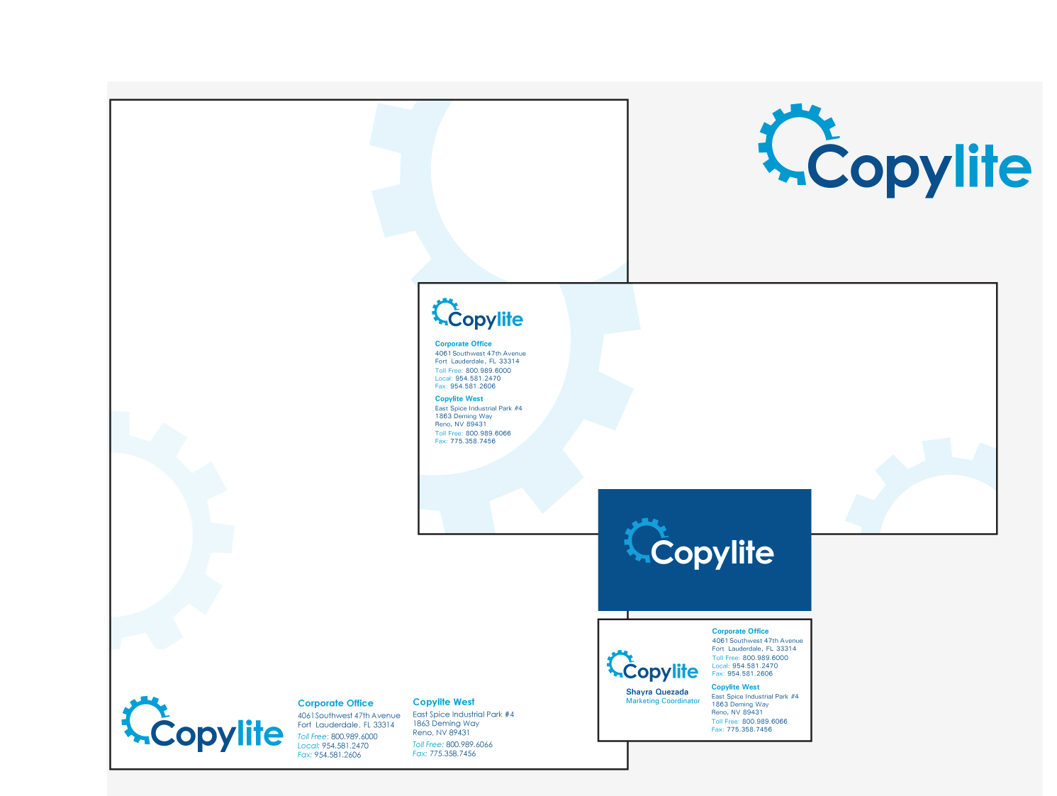 Stationery Design by DibbDesign for Copylite Products | Design #186693