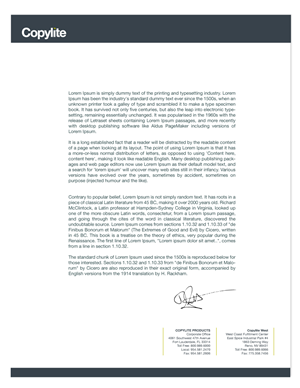 Stationery Design by MDS - bonusplusdesign.com for Copylite Products | Design: #183472