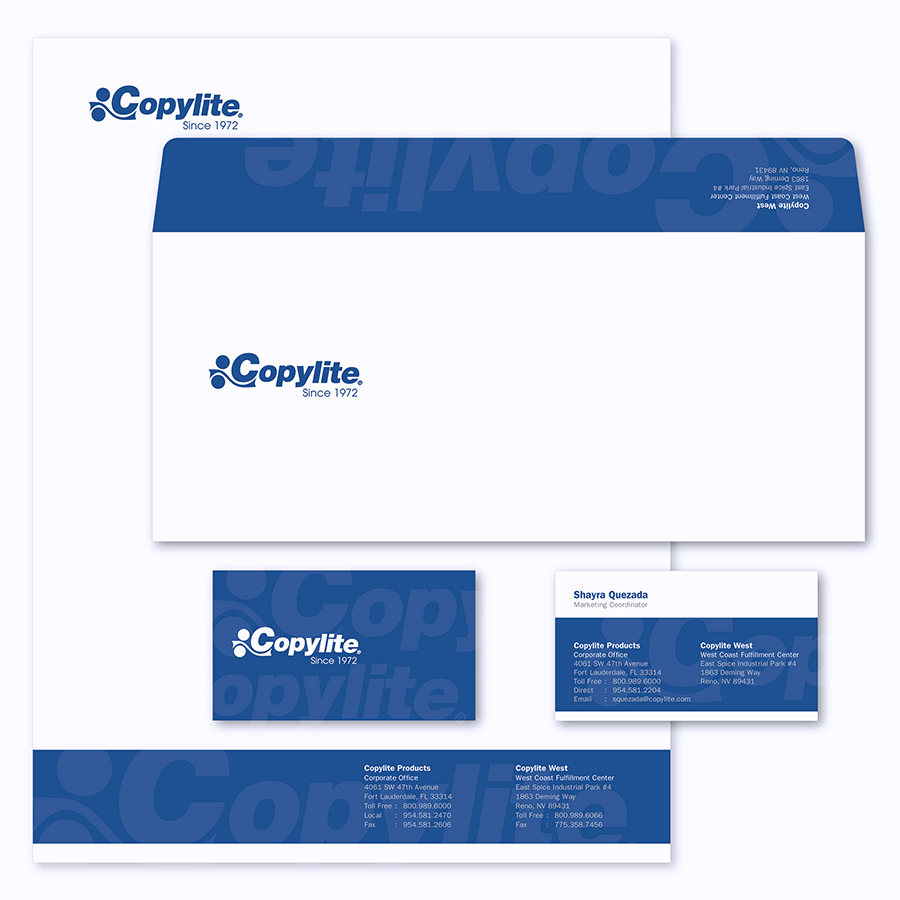 Stationery Design by grafik8 for Copylite Products | Design #185616