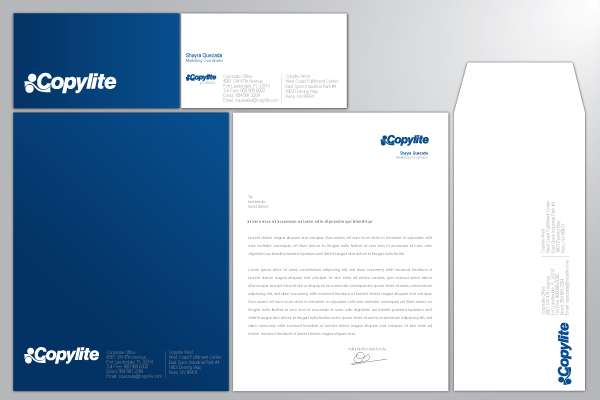 Stationery Design by akshaye1984 for Copylite Products | Design #182877