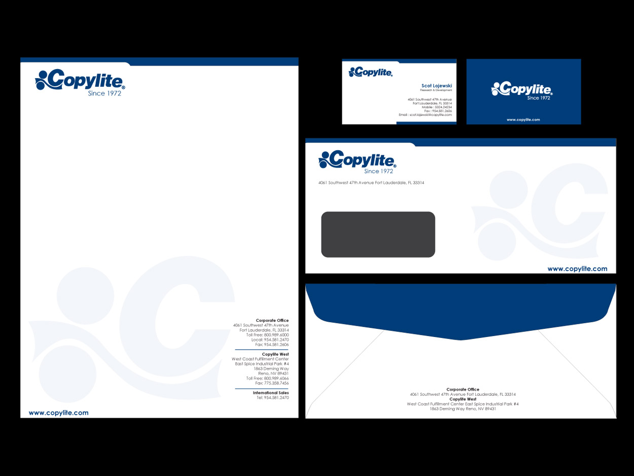 Diseño de Papelería por Priyo Subarkah para Copylite Products | Diseño #183219