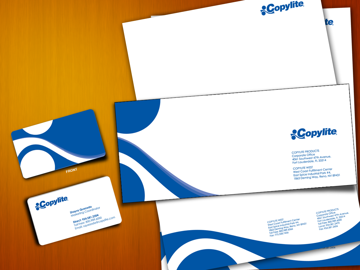 Stationery Design by GliderGraphx for Copylite Products | Design #189354