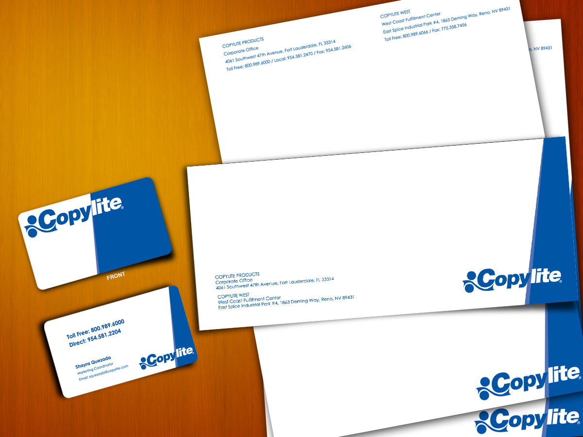 Design de Papeterie par GliderGraphx pour Copylite Products | Design #189361
