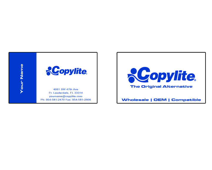 Stationery Design by map0621 for Copylite Products | Design #176603