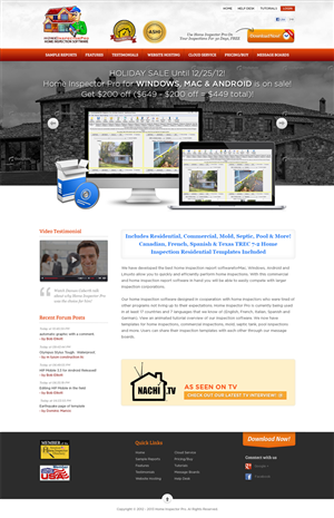 Diseño Web por Mayank Patel para este proyecto | Diseño #1223003