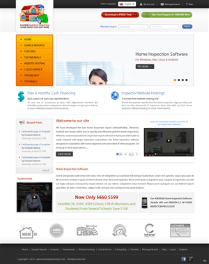 Web Design par pb pour ce projet | Design : #1216714