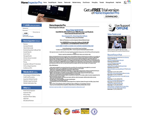 Home Inspector Software Site Design | Diseño Web por manuelpolaina