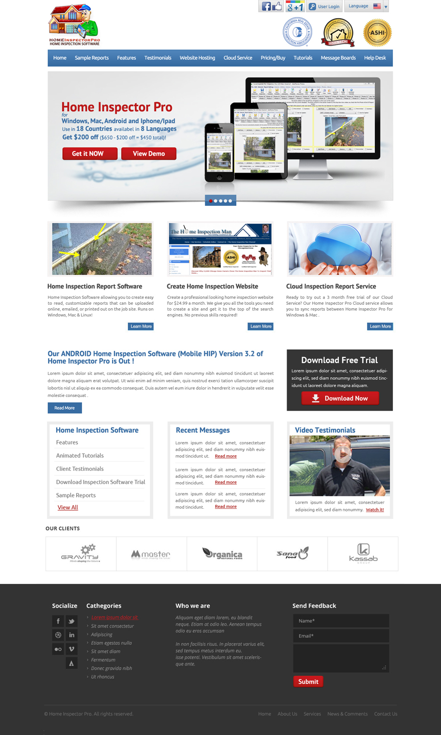 Web Design by OM for this project | Design #1246794