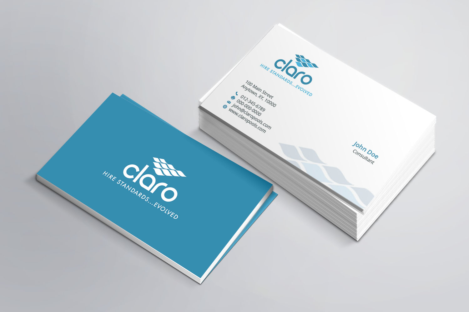 Business Card Design by AZ for CLARO | Design #4273669