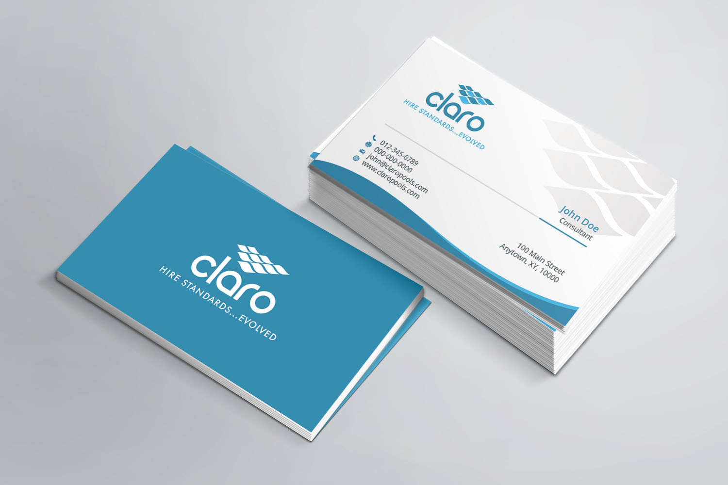 Business Card Design by AZ for CLARO | Design #4273670
