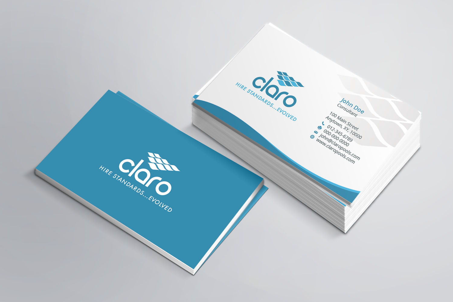 Business Card Design by AZ for CLARO | Design #4273673