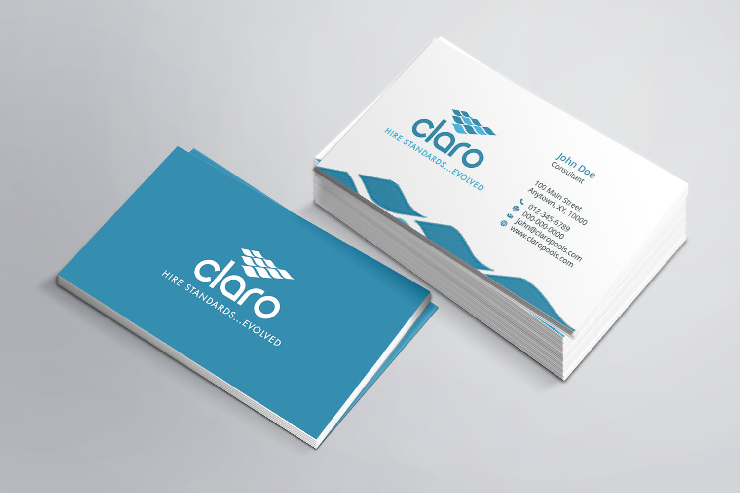 Business Card Design by AZ for CLARO | Design #4273678