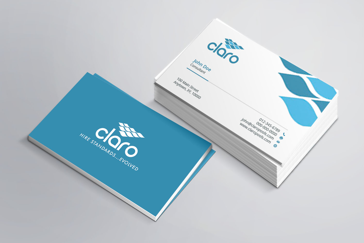 Business Card Design by AZ for CLARO | Design #4273680