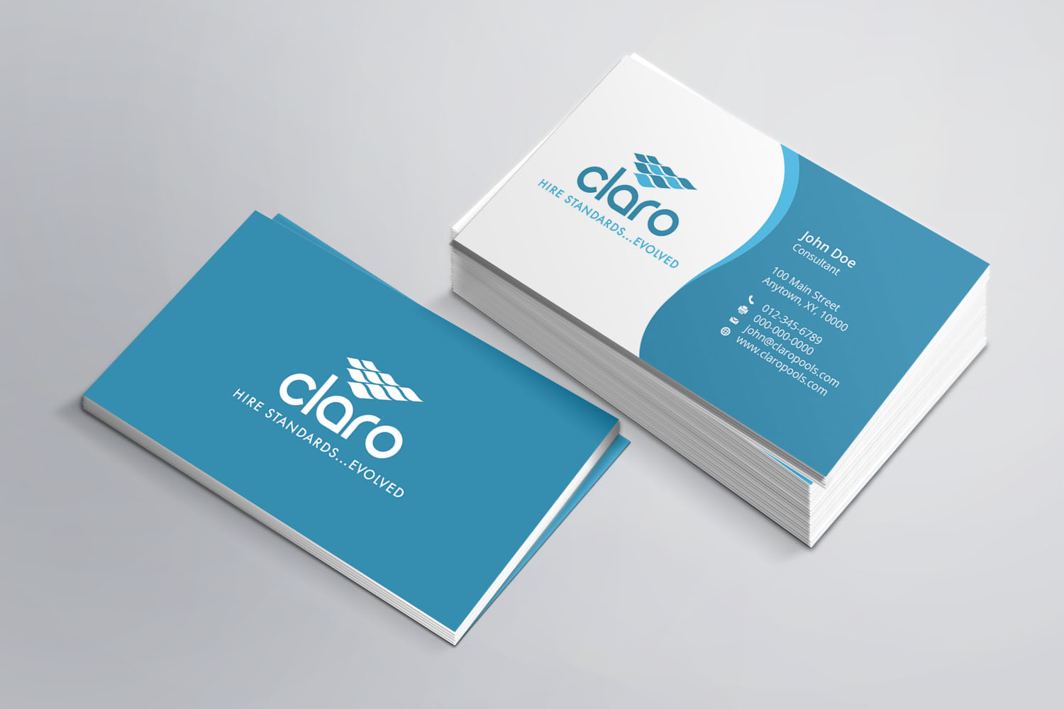 Business Card Design by AZ for CLARO | Design #4273684
